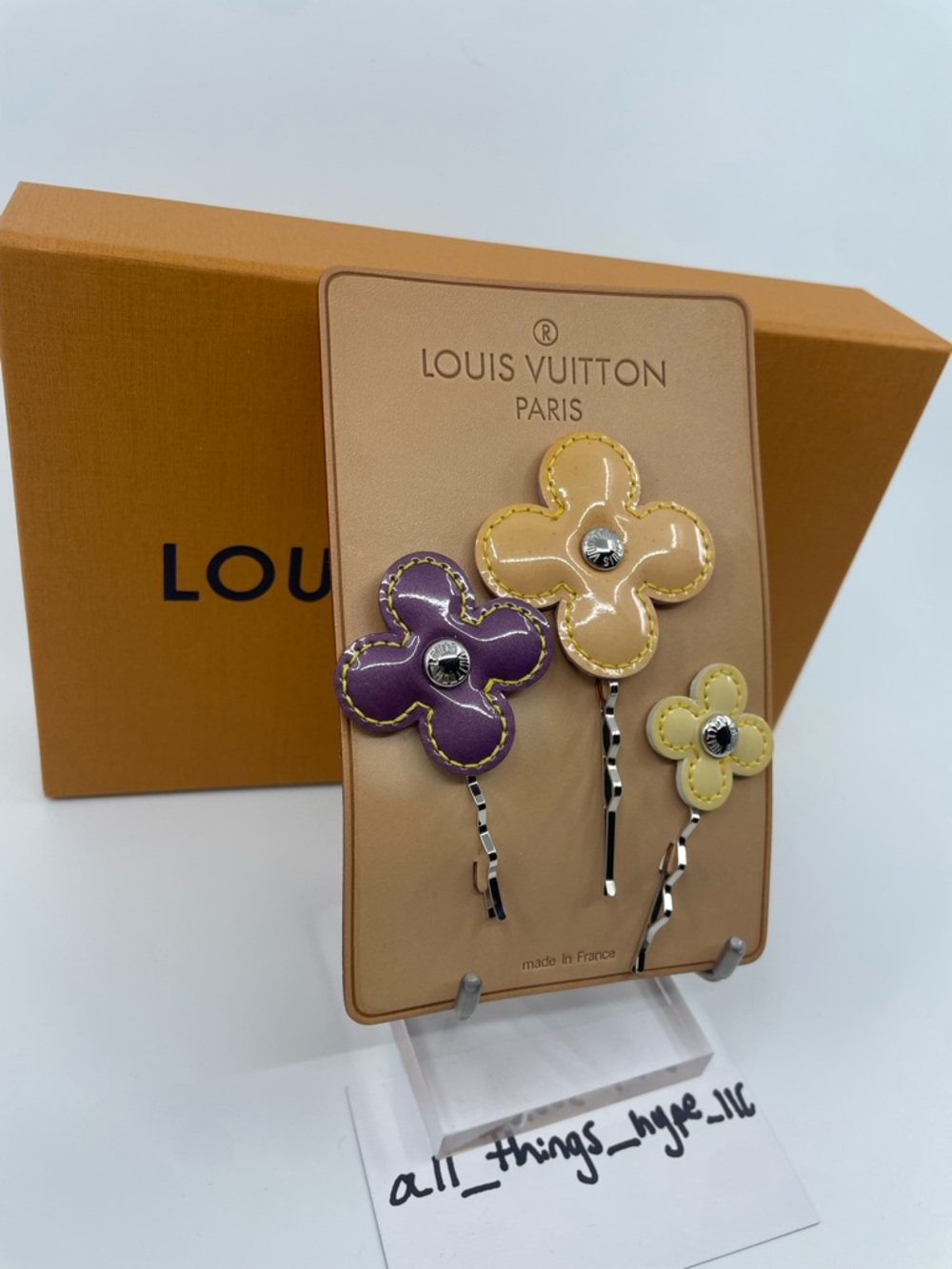 Louis Vuitton Flower Pin Set
Early 2000s